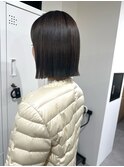 ボブ/透明感カラー