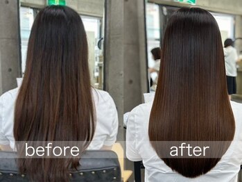 ノア 奈良駅前店(NoA)の写真/【髪質改善サロン】チリチリ毛もうるツヤに!?ダメージ毛の髪質改善『UPTOGLOSS』導入店!!