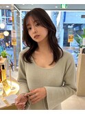 大人ブラウン×レイヤーカット