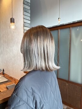 ベランダ(veranda) アンブレラ＆ハイライト・ボブ