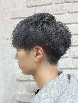 ビランチェ 池袋(bilancia) 韓国マッシュ/ツーブロック/ブルーブラック/アッシュ