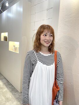 ロア 四条河原町店(LoRE) LoRE☆オススメ◎オレンジヘアとふわふわパーマスタイル