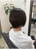 マッシュショートおしゃれ女子ウルフヘア外ハネボブレイヤーボブ