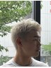カット＋ダブルカラー（ブリーチ）or ホワイトメッシュ　20900円