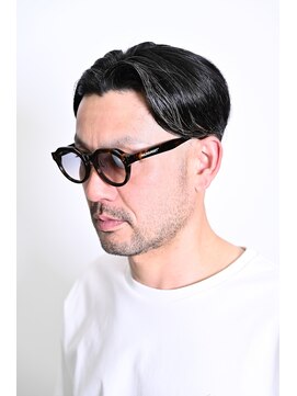 ジョースタンダードスタジオ(JOE STANDARD STUDIO) ナチュラルパート ツーブロック かき上げ