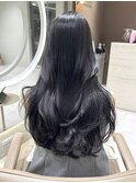 グレージュカラー/髪質改善/美髪/暗髪/レイヤーカット[恵比寿駅]