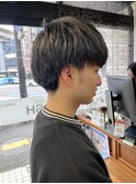 メンズスタイル 刈り上げマッシュ