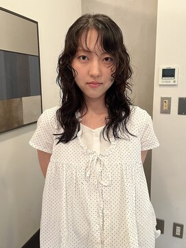 アンフェインド02(UNFEIGNED 02) シースルーバング/パーマ/黒髪カタログ/小顔/名駅/伏見/栄