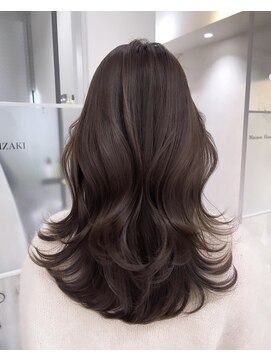 ムード(MOOD,) 暗めカラー/グランマッシュ[レイヤーカット/髪質改善/銀座]