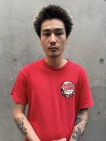 ランズサンズ 表参道(runsuns)&nbsp;原宿/メンズ/ニュアンスパーマ/ブリーチ/メンズパーマ/学割U24/