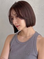 アグノス 青山(Agnos)&nbsp;セミディレイヤーカット前髪デジタルパーマ愛されイメチェン