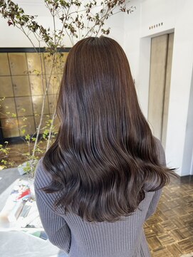 ヘアーアイスカルテット(HAIR ICI QUARTET) 20代30代◎くびれミディ×ダークブラウンで小顔