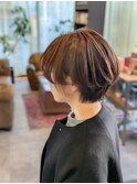 耳掛けマッシュショート！
