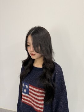 ラーム 福岡香椎店(rame) 透明感カラー/ロングスタイル