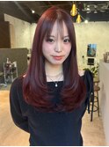 福井レイヤー韓国ヘア艶カラー艶髪髪質改善トリートメント顔周り