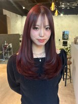 コト 福井大和田店(coto)&nbsp;福井レイヤー韓国ヘア艶カラー艶髪髪質改善トリートメント顔周り
