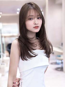 ハバナ 新宿(HAVANA) 髪質改善×大人ガーリーダークアッシュ前髪顔周りレイヤーカット