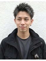 アナザヘアー なんば 高島屋前店(ANAZA hair)&nbsp;スタイリッシュメンズショート【ANAZA hair/難波】