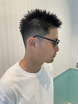 エルエフェ(EL JEFE) 【スパイキー×フェード】［東中野］［落合］［理容室］
