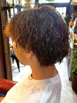 アットザコーナー(at the corner) ツイストパーマ 束感パーマ アッシュブラウン 20代30代