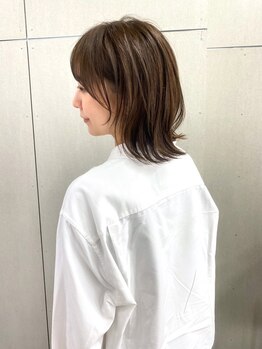 アトリエジョジョ 宇都宮 宿郷(ATELIERJOJO)の写真/髪質改善カラーで「染める」だけでなく内部もしっかり補修。5年後、10年後もずっと続く美しさを。