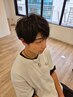 【メンズ限定ヘアセット＆メンズメイク】8時～11時 ￥6000
