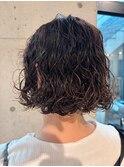 ボブパーマスパイラルパーマ強めパーマハードパーマ