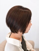 アトリエ コア ヘアー 横川(atelier CORE hair)&nbsp;小顔見せ×抜け感ショートボブ