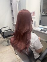 ヘアーガーデン アストレア(HAIR GARDEN ASTRAEA)&nbsp;ピンクカラー/須恵町/糟屋郡/ブリーチ/透明感カラー