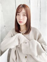 ナル 宇都宮(nalu)&nbsp;nalu宇都宮/髪質改善/縮毛矯正/透明感/ストレートミディ/宇都宮