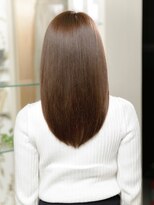 ルルディ バイ アフロディーテ銀座(luludi by APHRODITE) グレージュカラー/シルキーベージュ/斜めバング/銀座/髪質改善