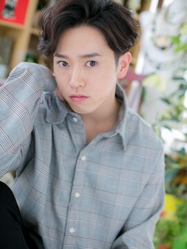 カバーヘア イヴ 戸頭店(COVER HAIR EVE) *EVE戸頭* 立ちあげバングでジェントルマンstylea