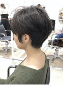 【Owll】大人丸みベリーショート アッシュカラー