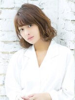 ロンドプランタン 恵比寿(Lond Printemps)&nbsp;【ロンド恵比寿店】ゆるウェーブボブ大人可愛いフォギーベージュ