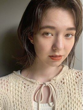 メイクス 表参道(MAKE'S omotesando) 【堀口】外ハネボブ/うざバング/かきあげバング/ベージュカラー