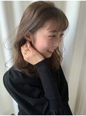 シアベージュ×semi long