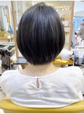 【morio成増/児玉】黒髪ショート　ブルーブラック