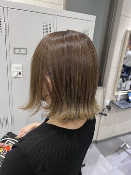 クロスオーバー(CROSS OVER) 【crossover峰松】クリームベージュグラデーション