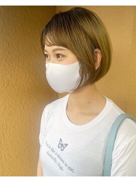 ハピネス 西大寺店(Happiness) 髪質改善　グレージュ　前髪カット　小顔　美髪