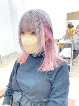 ニュート(Neut ) インナーカラー×ピンク