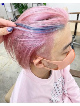 ニュート(Neut ) ペールピンク×ペールブルー/ポイントカラー