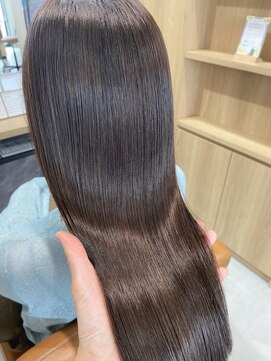 テラスヘアヴィラ 新潟駅南(TERRACEhairVilla) 【艶髪】プレミアムイルミナカラー アッシュベージュ