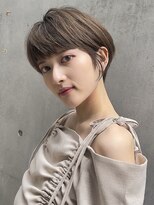 ハルキ ミナト ジャパン オオサカ(HARUKI MINATO japan OSAKA)&nbsp;くびれショート 30代40代 50代 60代　 大阪　梅田　白髪　大人