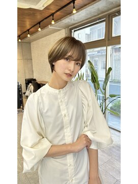 ハルキミナト ジャパン トウキョウ(HARUKI MINATO japan TOKYO) 大人美人ショート/前髪あり/30代/40代/50代