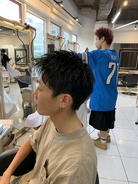 アイズ 海老名(AIZU) ザクザクショート　スパイキーショート　ショートアップバング