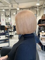 ラフ 難波店(LAFF) #黒髪#ボブルフ#ネビージュ#小顔#ワンレン