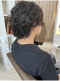 【メンズパーマ】ウルフスパイラル 八戸パーマ20代30代40代