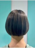 【ミニボブ×グレー】20代30代40代50代