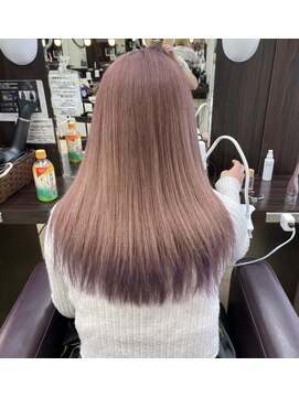 松本平太郎美容室 大宮店 裾カラー