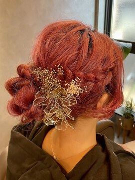 アニュー(anew) 浴衣ヘア